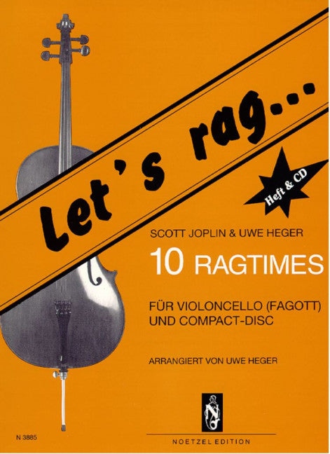 Let's rag... 10 Ragtimes für Violoncello (Fagott)