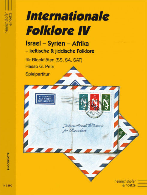 Internationale Folklore IV Vol. 4 Israel - Syrien - Afrika - keltische & jiddische Folklore Vol. 4