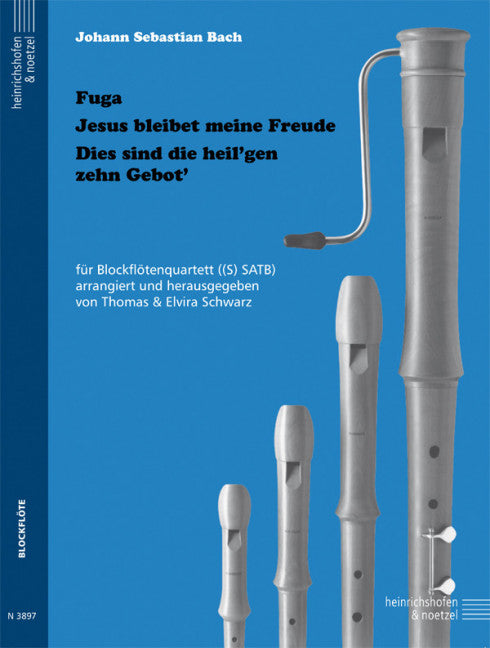 Fuga, Jesus bleibet meine Freude, Dies sind die heil'gen zehn Gebot'