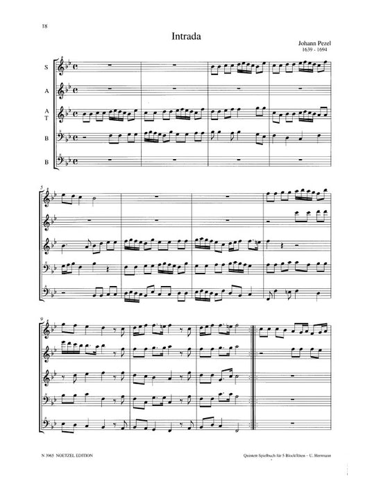 Quintett-Spielbuch I