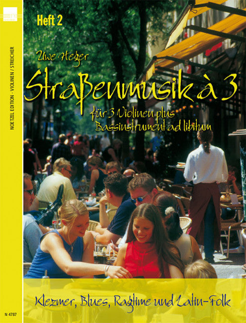 Straßenmusik à 3 Book 2 Vol. 2 Klezmer, Blues, Ragtime und Latin-Folk Vol. 2