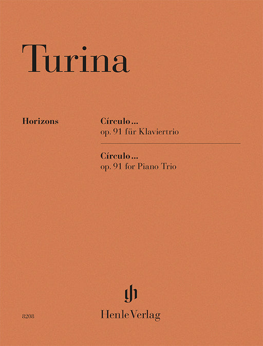 Joaquín Turina: Círculo ... op. 91 cover