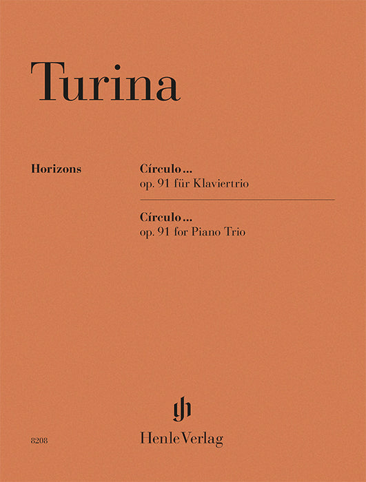 Joaquín Turina: Círculo ... op. 91 cover