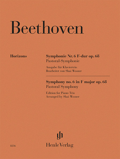 Ludwig van Beethoven: Symphony no. 6 in F major op. 68 – Pastoral Symphony cover