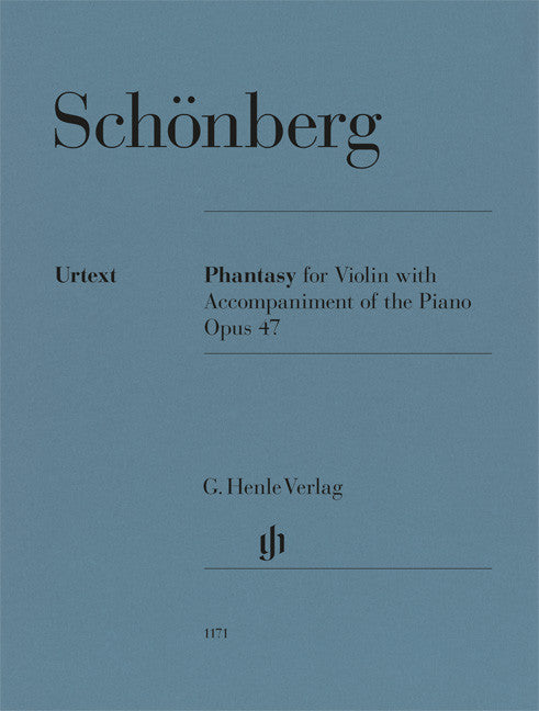 Phantasy op. 47 for Violin with  with Accompaniment of the Piano op. 47