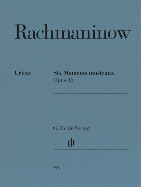 Six Moments musicaux op. 16 op. 16 op. 16