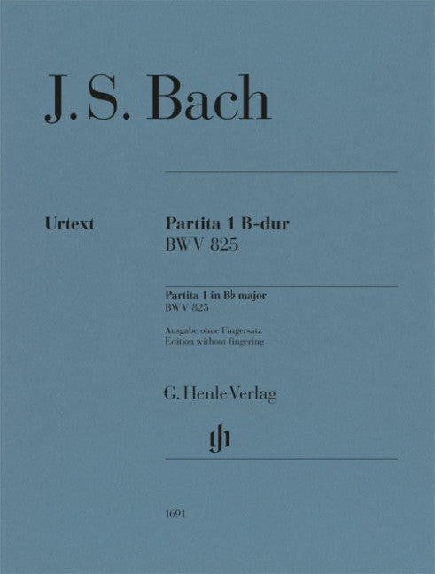 Partita Nr. 1 B-dur BWV 825 BWV 825 B flat major
