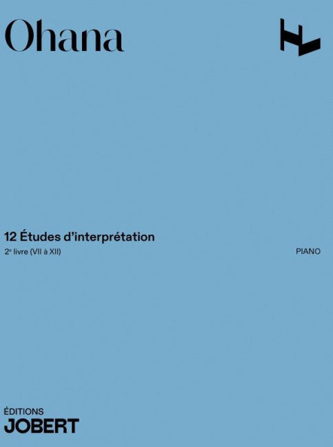 12 Etudes d'interprétation Vol. 2 Vol. 2