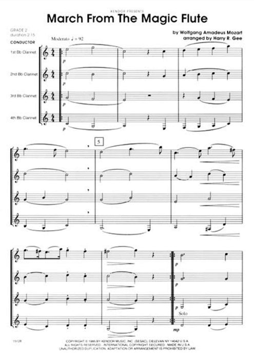 March From The Magic Flute