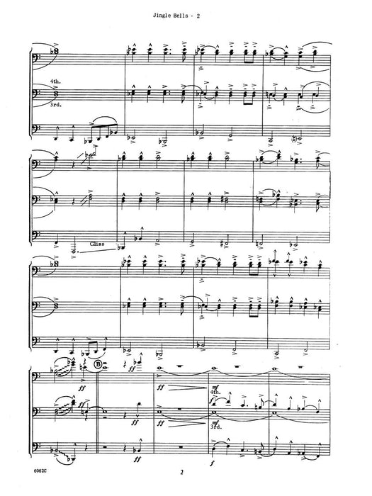 Ten Christmas Carols For Trombone Quintet