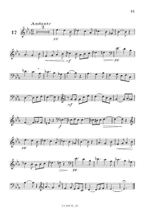 26 Lecons de Solfège sans accompagnement à Changements de Clés sur Deux Clés (Sol et Fa 4° ligne)