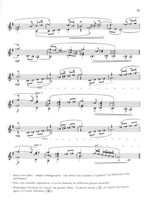 Le Répertoire du Guitariste Vol.2 Vol. 2 Vol. 2