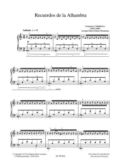 Recuerdos de la Alhambra