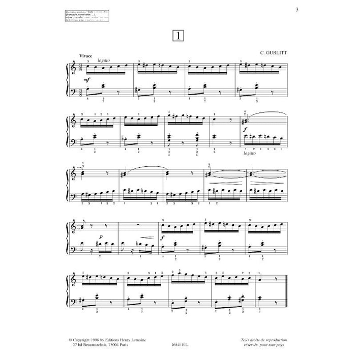 Les études mezzo forte