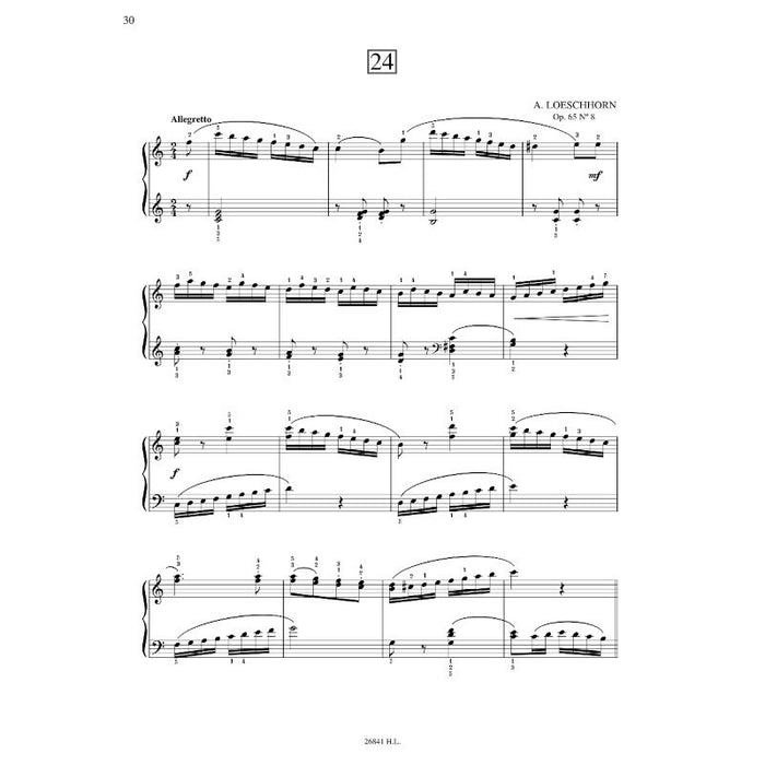 Les études mezzo forte