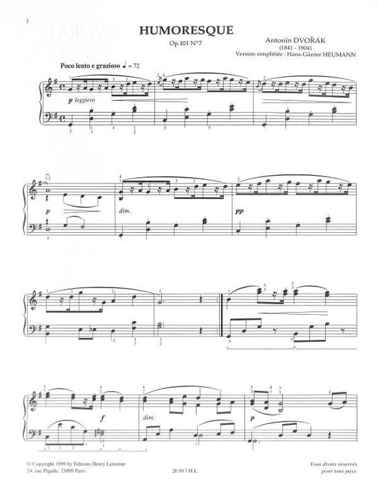 Humoresque op. 101/7