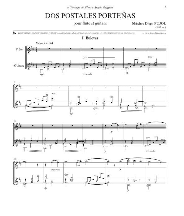 Dos Postales Portenas