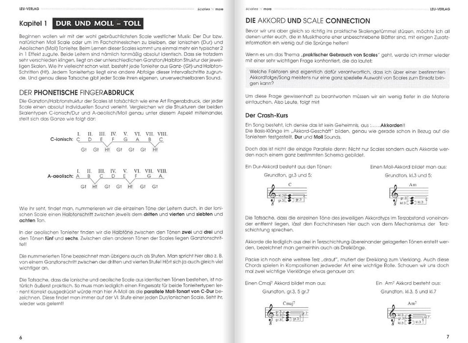 Scales 'n' More Der gitarrenorientierte Wegweiser durch den Skalen-Dschungel