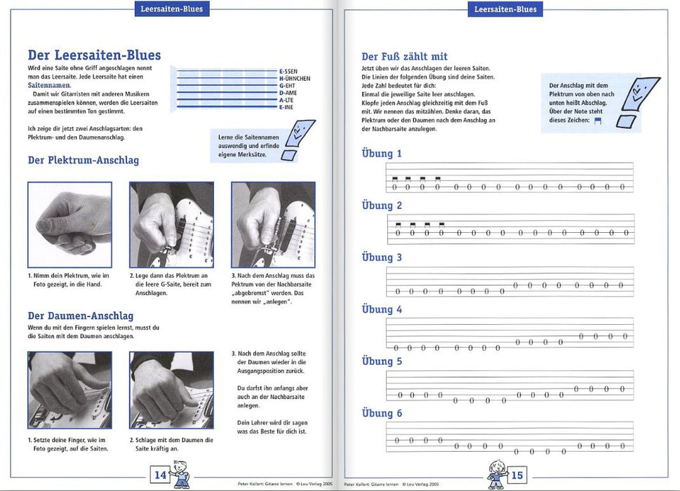 Gitarre lernen Die Anfängerschule für akustische und elektrische Gitarre