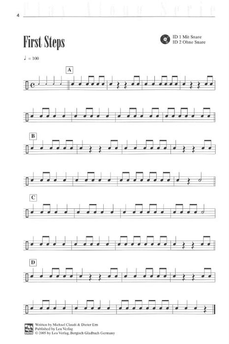 Play Along Serie Drums - Snaredrum