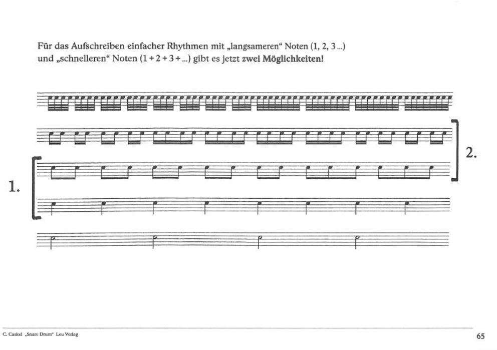 Snare Drum ...step by step...1 Vol. 1 Trommelschule für Einsteiger von 8 bis 80 Jahren Vol. 1