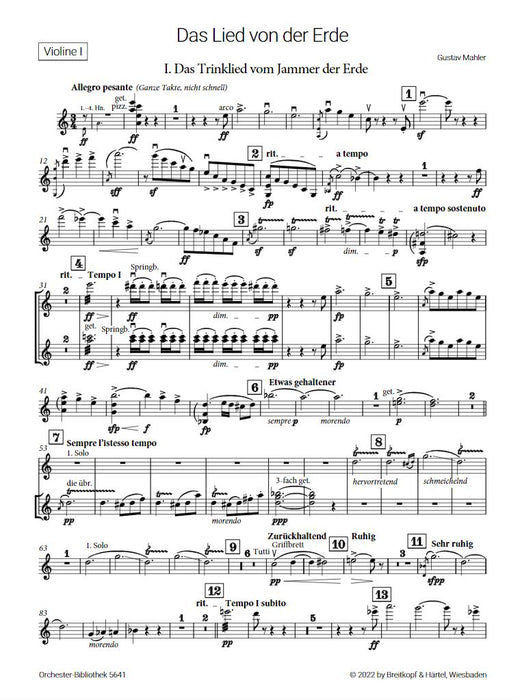 The Song of the Earth