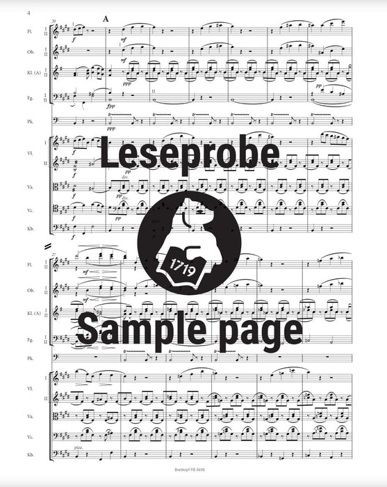 Symphony No. 5 in E major op. 177 „Lenore“ op. 177