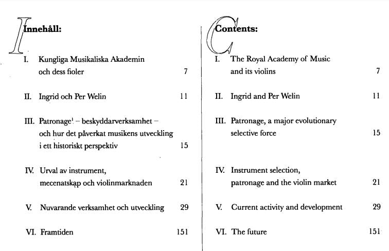 A Swedish Musical Offering En gåva till musiken – en svensk erfarenhet