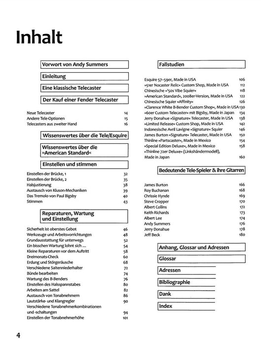 Fender Telecaster - Mythos & Technik Mythos & Technik