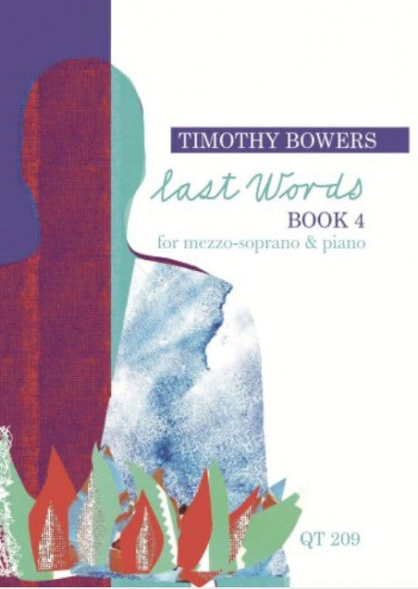 Last Words Vol. 4 Book 4 for mezzo-soprano and piano Vol. 4 mezzo-soprano