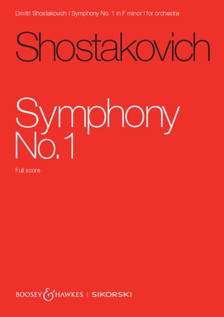 Symphony No. 1 op. 10 op. 10 F minor