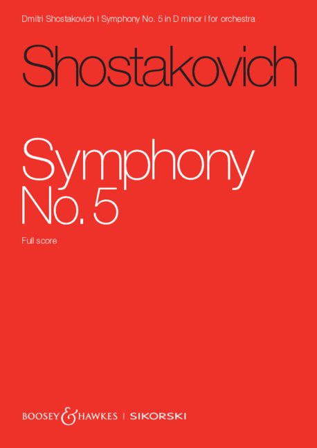 Symphony No. 5 op. 47 in d minor