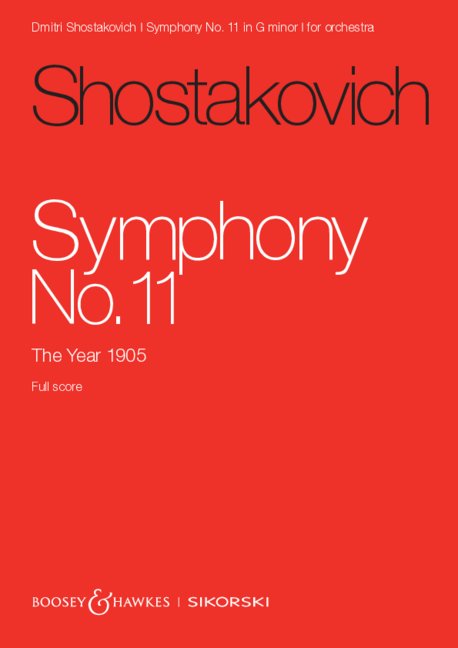 Symphony No 11 op. 103 The Year 1905 op. 103 G minor