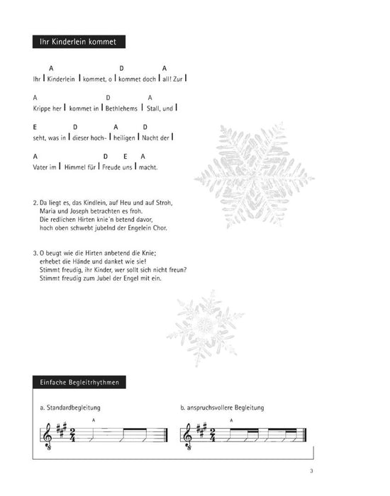 Weihnachtszauber Bekannte Weihnachtslieder in Bearbeitung für Gitarre und zum Singen und Begleiten