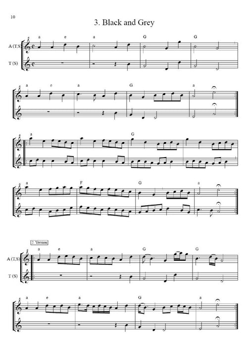 Duette für Blockflöten Vol. 1 Alte Musik aus Irland, England und Schottland Vol. 1