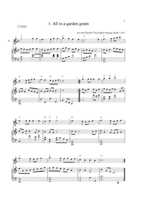 Duette für Harfe und Blockflöte Vol. 2 Alte Musik aus Irland, England und Schottland Vol. 2