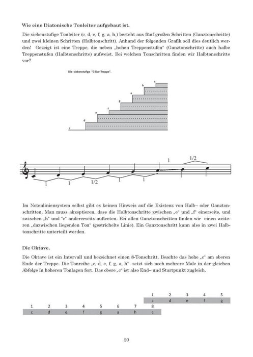 Harmonielehre ...von Anfang an Lernen, Testen, Anwenden - ein Workbook