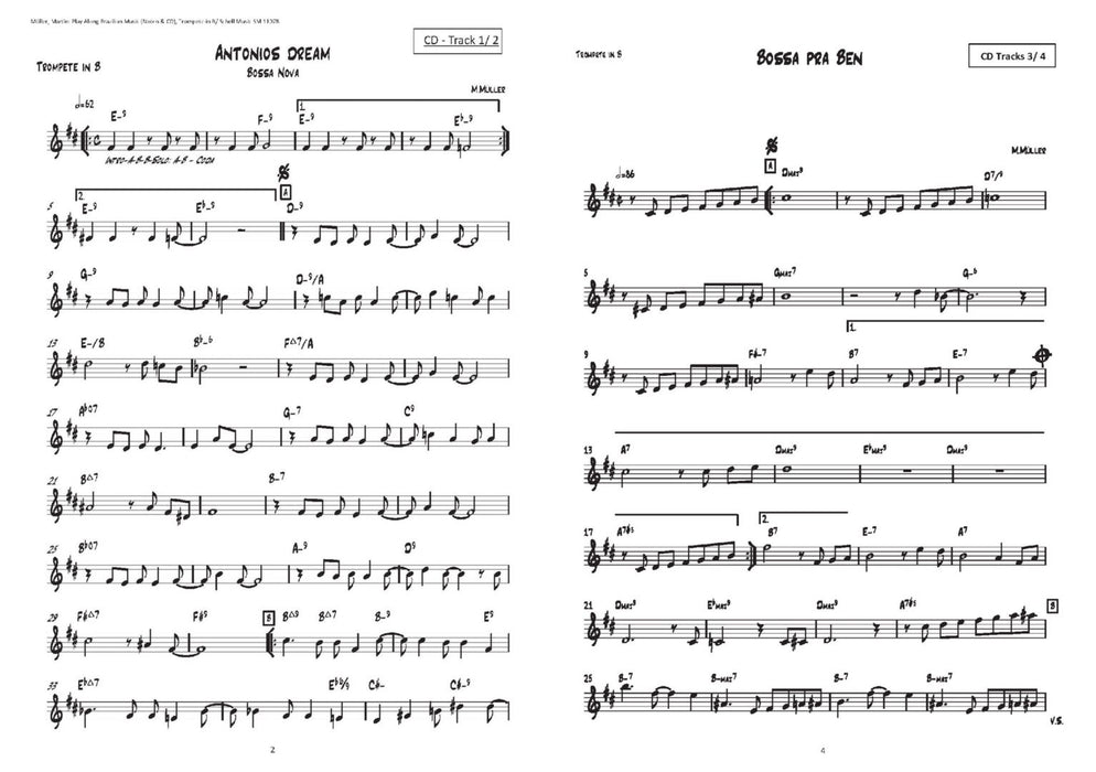 Play Along Brazilian Music Edition Trompete - Edition Trumpet