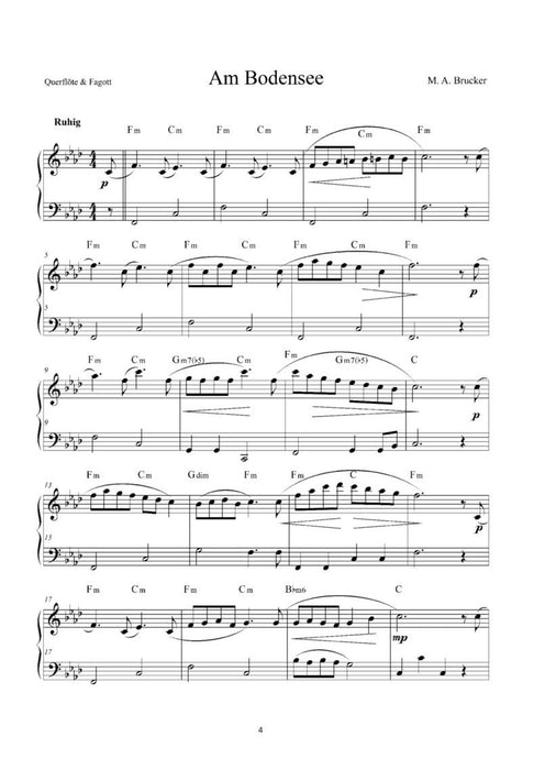 Klezmer - Das kleine Ensemble Kompositionen für Querflöte, Fagott und Begleitung