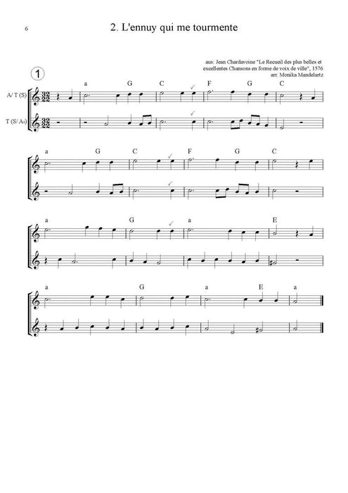 Mignonne… allons voir Französische Spielstücke des 16. Jahrhunderts