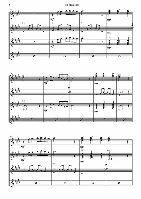 El Manisero Afro-Cuban