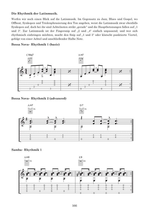 Saitenwege 0+4+7=Dur Die Harmonielehre mit Gitarren-TAB