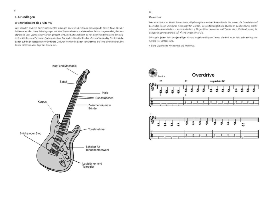 Rock-On E-Gitarre Die Gitarrenschule für den Einsteiger