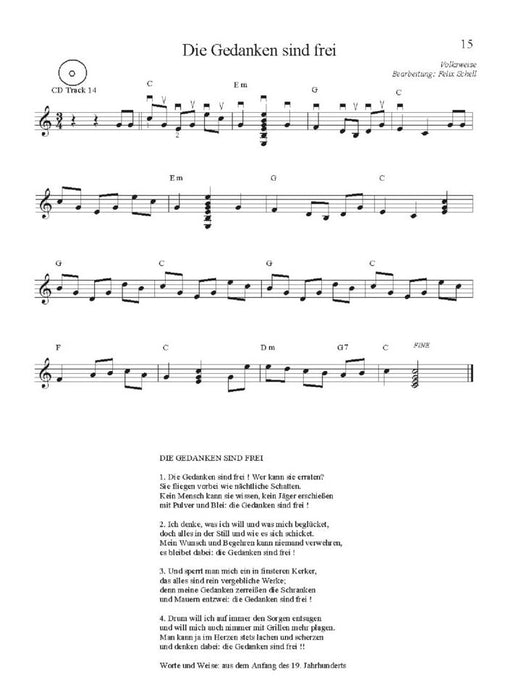 Instrumentals: Volkslieder im Bluegrass-Sound