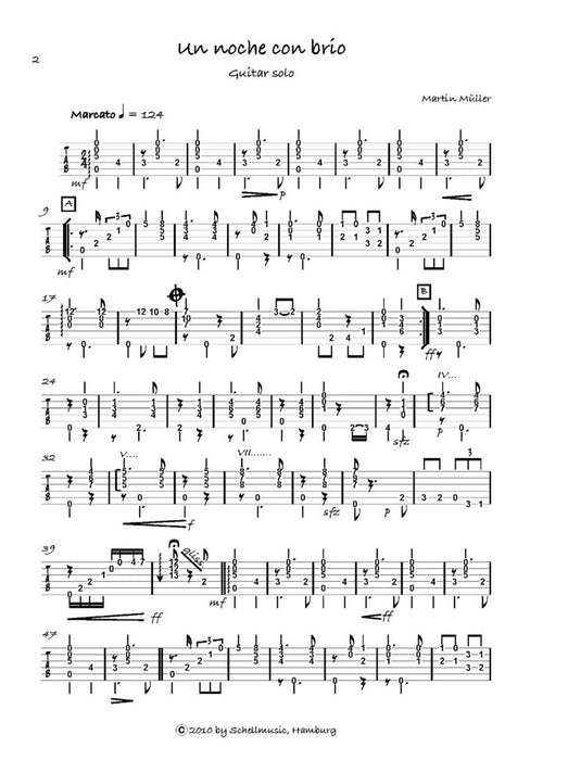 Recuerdos de Buenos Aires Tango Kompositionen für Gitarre