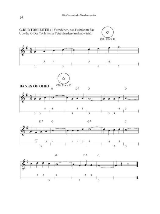 Chromatische Mundharmonika Eine Anleitung zum Selbststudium