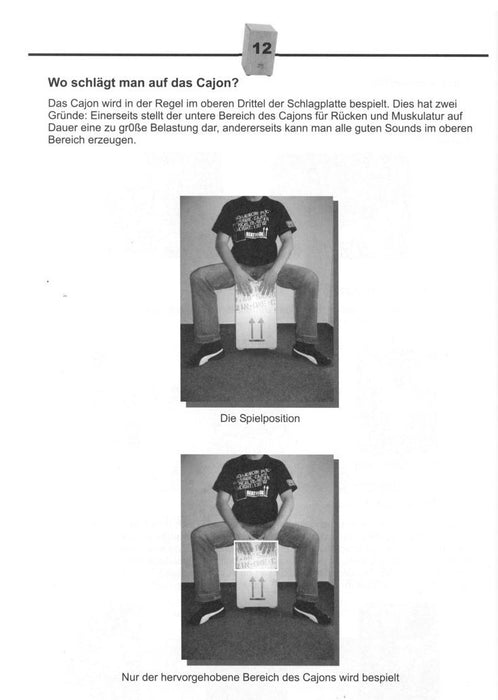 Cajon - Eine Anleitung zum Selbststudium