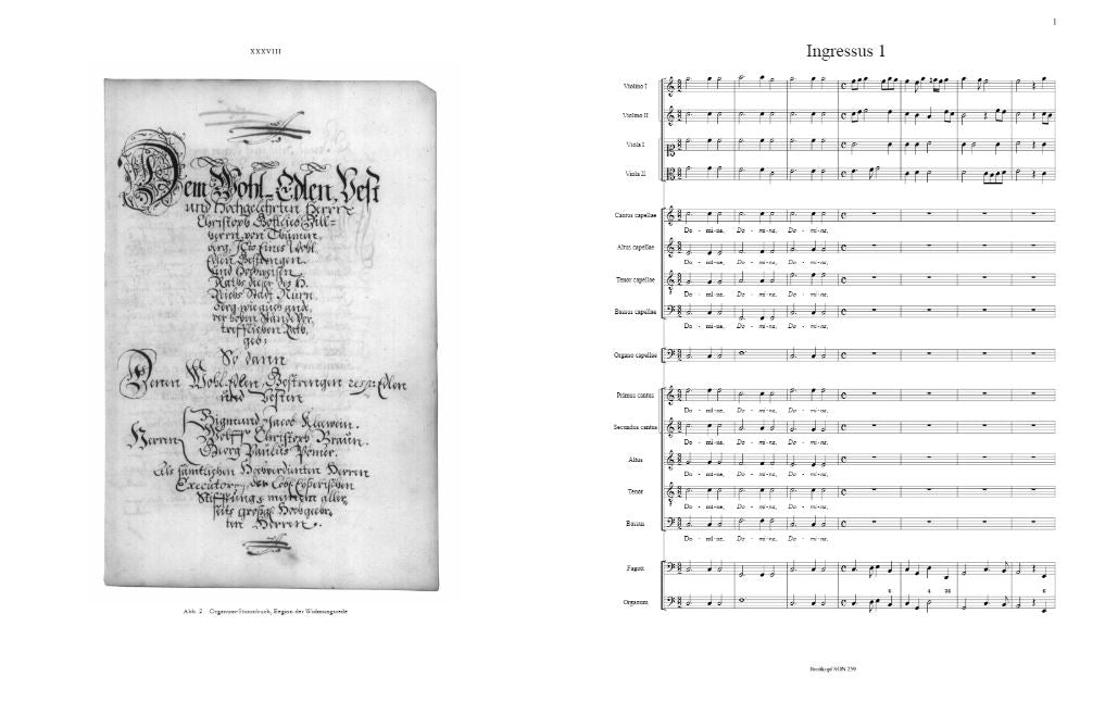 Denkmäler der Tonkunst in Bayern (Neue Folge) Vol. 29 Eiserische Stiftungsmusik: Zehn Eingangspsalmen (Ingressus) sowie zehn deutsche Magnificat Vol. 29