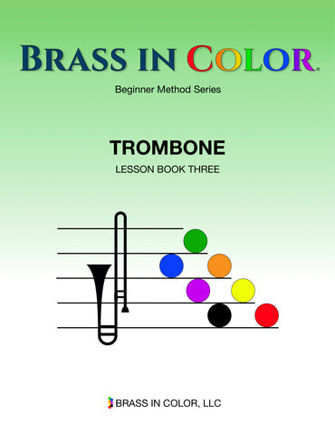 Brass in Color Trombone, Lesson Book 3 (English)