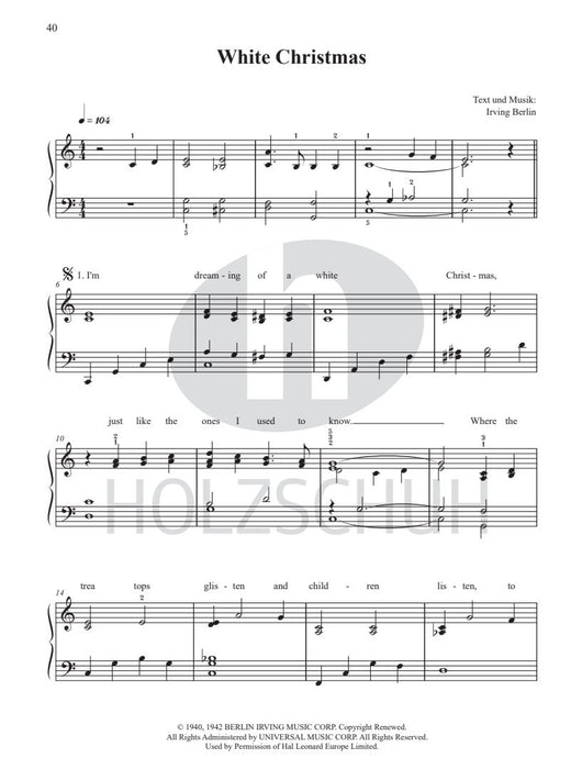 Weihnachtslieder aus aller Welt - Klavier